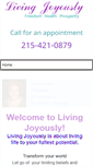 Mobile Screenshot of livingjoyously.com